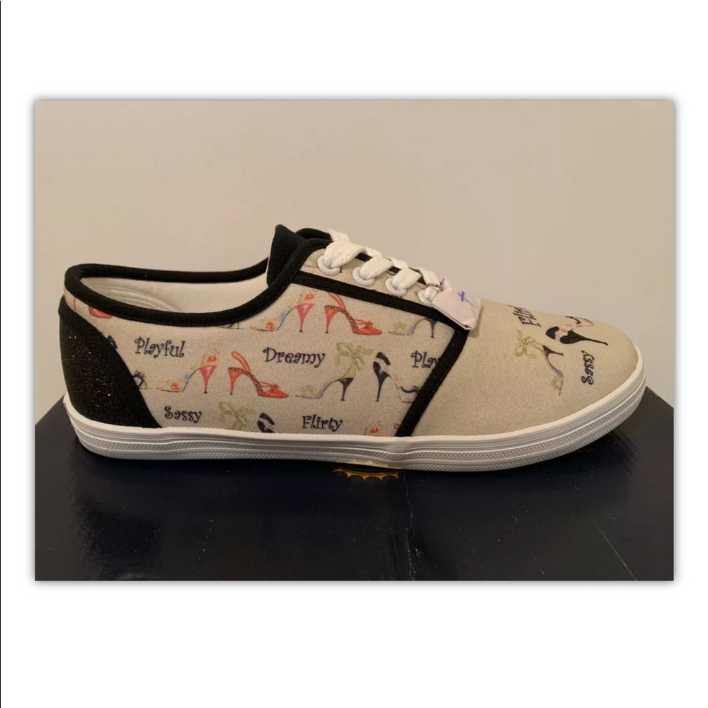Brand New Bradford Exchange Lace Up Sneakers